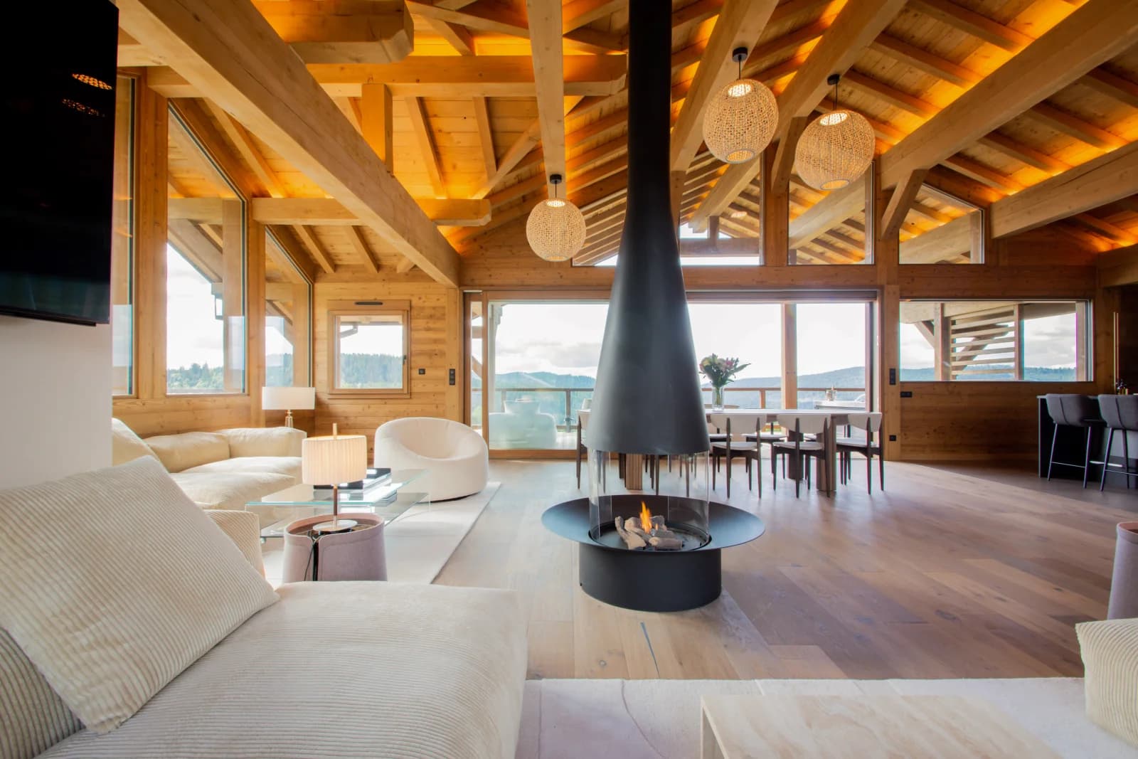 Chalet d’exception avec vue panoramique - Travail & détente en pleine nature