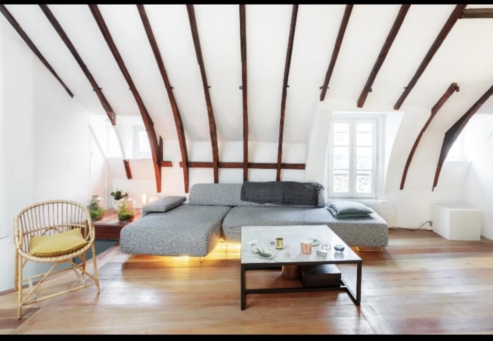 Bedroom in Bright loft in a historic building - 1