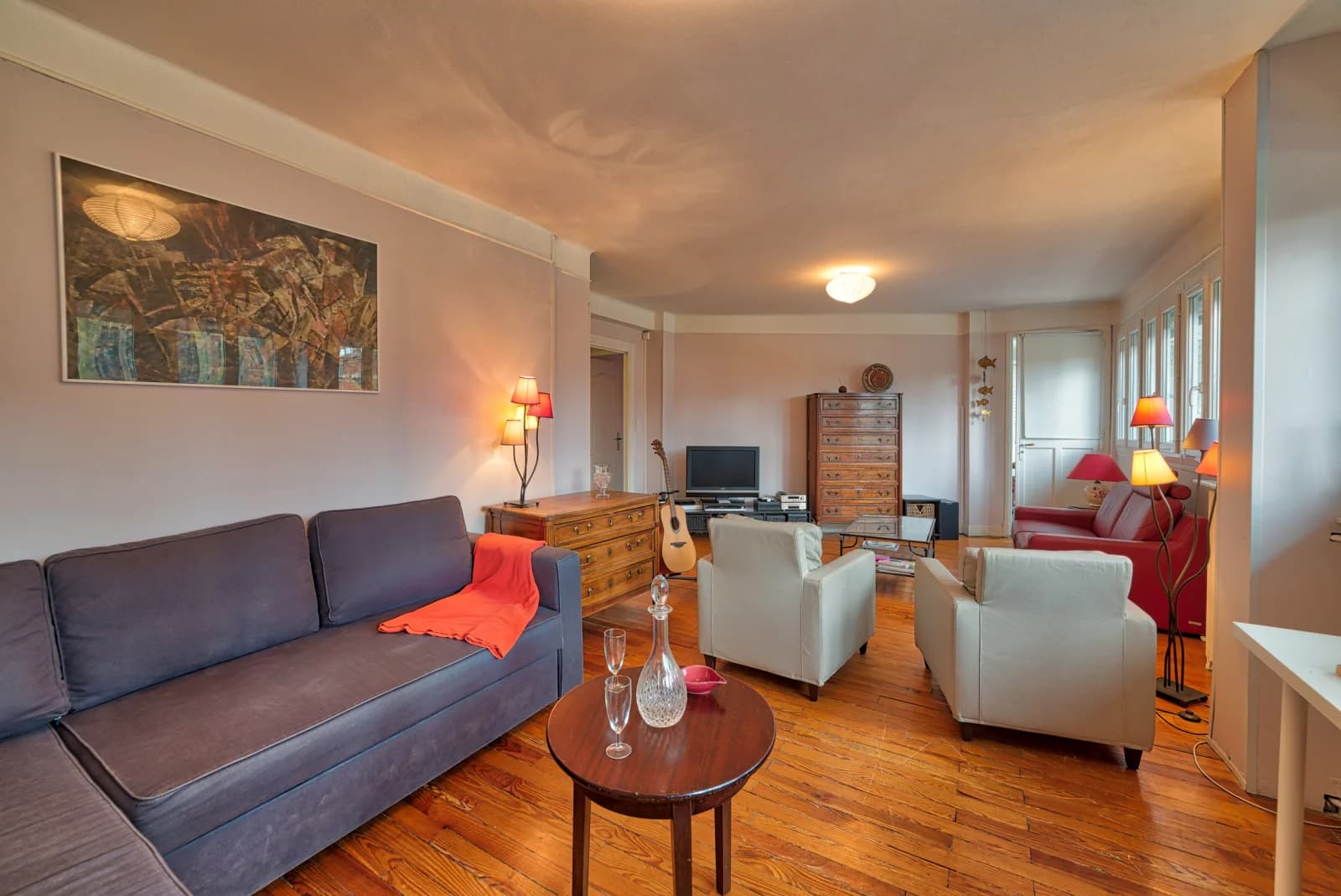 Salon dans Toulouse hypercentre: appartement de grand standing - 1