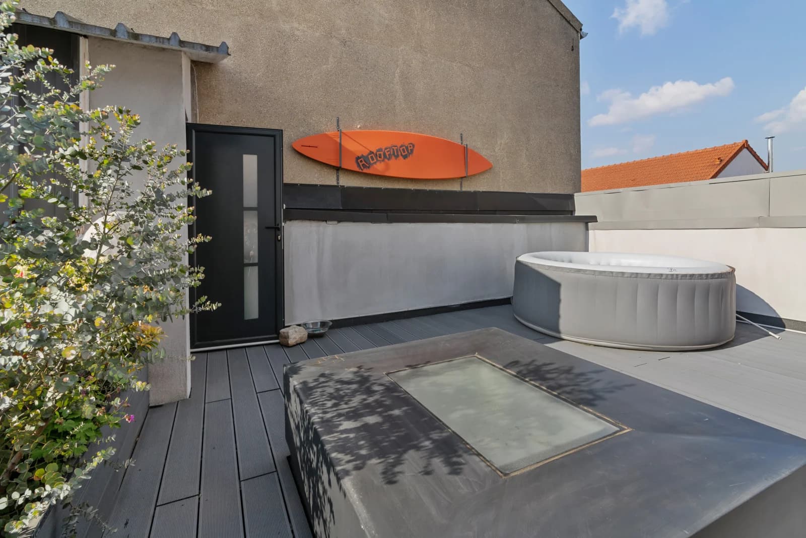 Espace Loft ludique: baby-foot, patio et terrasse sur le toit - 4
