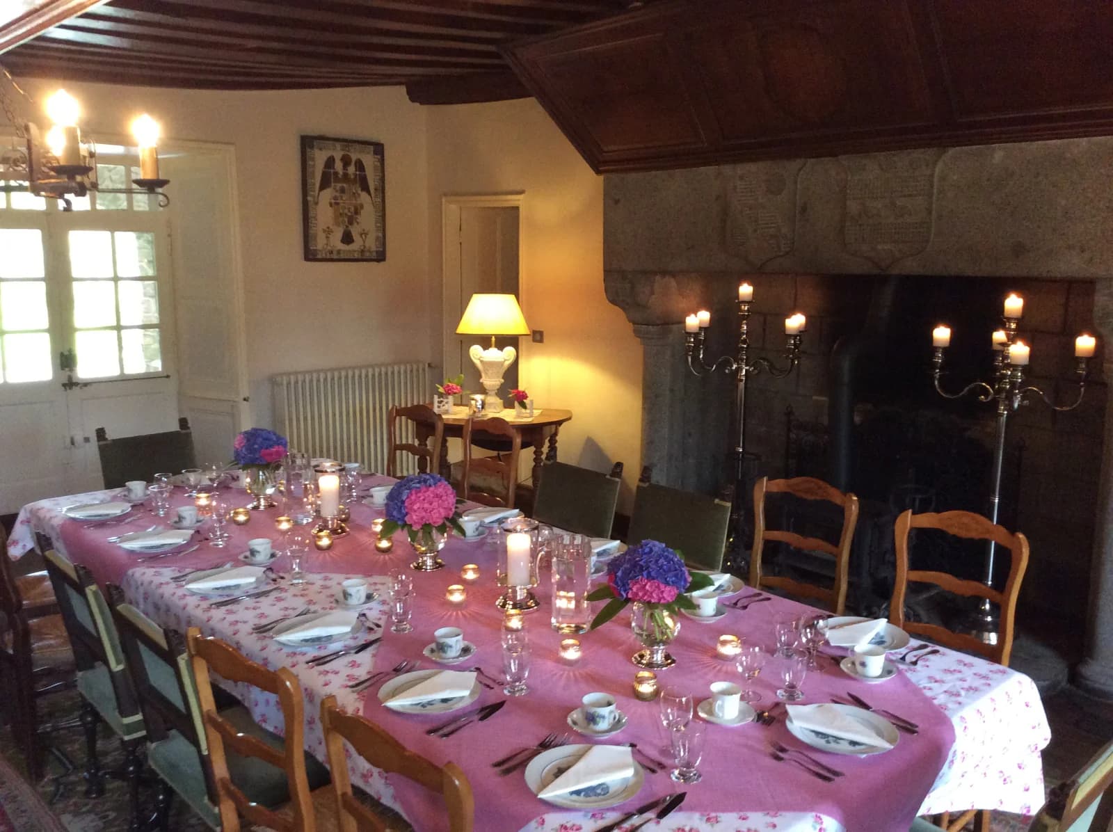 Meeting room in Château d'Equilly (Granville) - 1