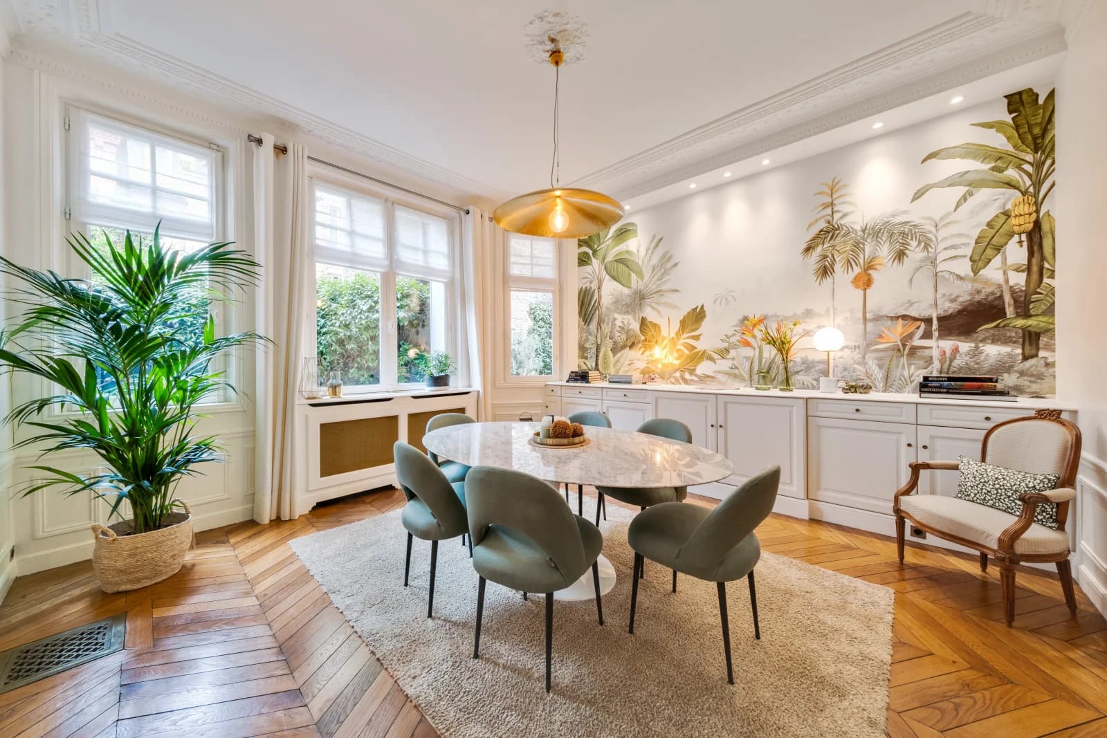 Salle de réunion dans Neuilly: hôtel particulier avec son jardin secret - 1