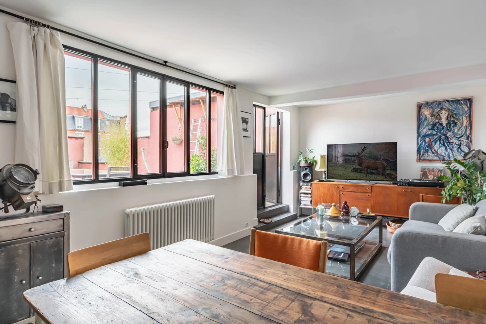 Space Bright loft with 100m² south-facing terrace - 0
