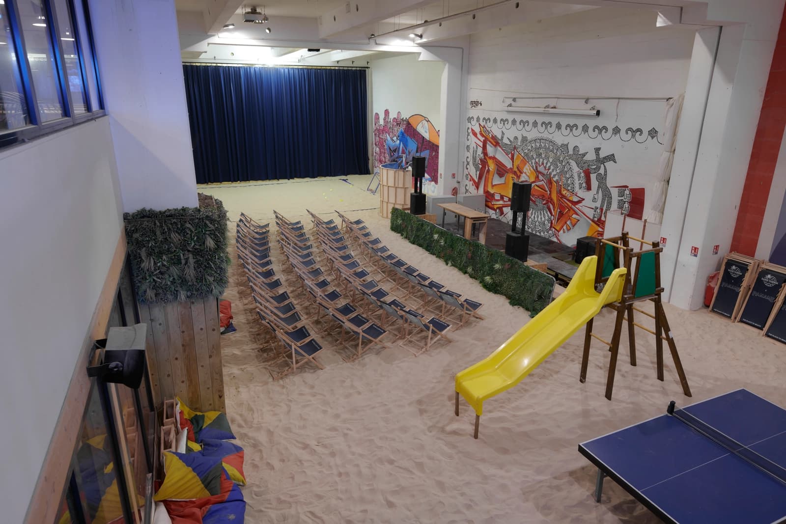 Salon dans La Plage Toute l'Année: une ambiance estivale - 1