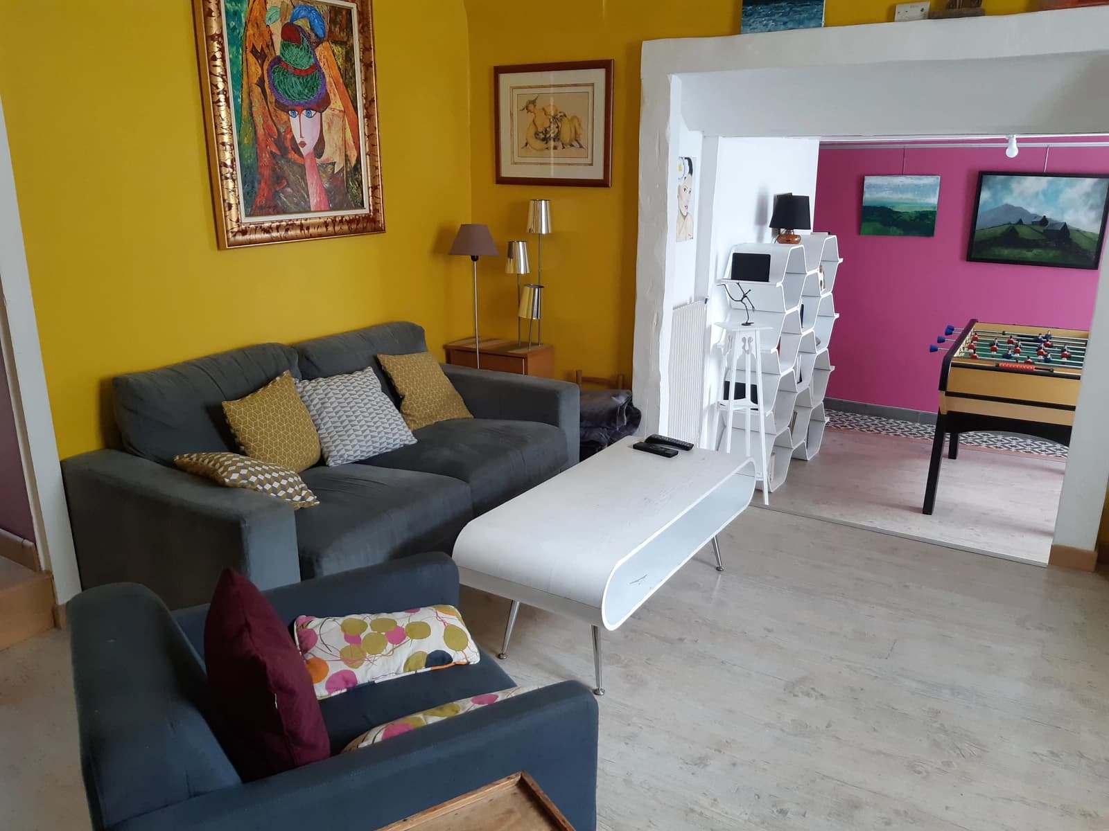 Artistic and colorful haven
