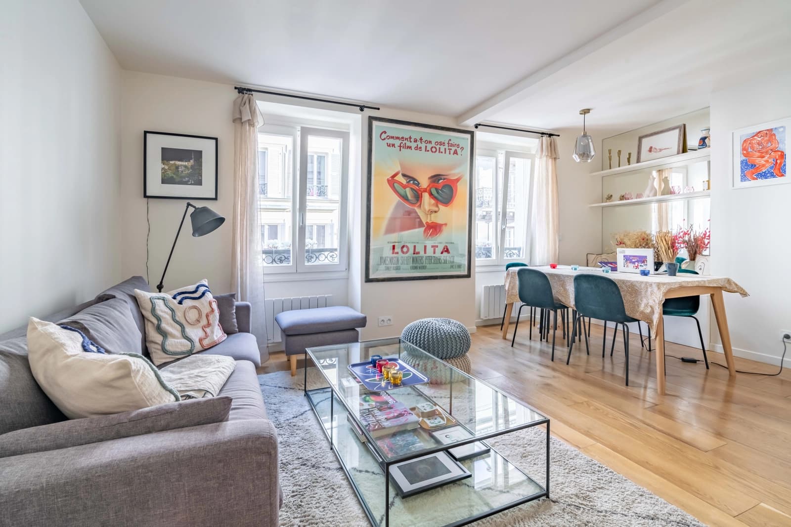 Living room in Cosy apartment in the heart of the 9th arrondisement - 0
