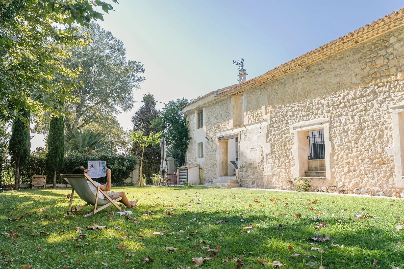 Bergerie au cœur d’un village camarguais