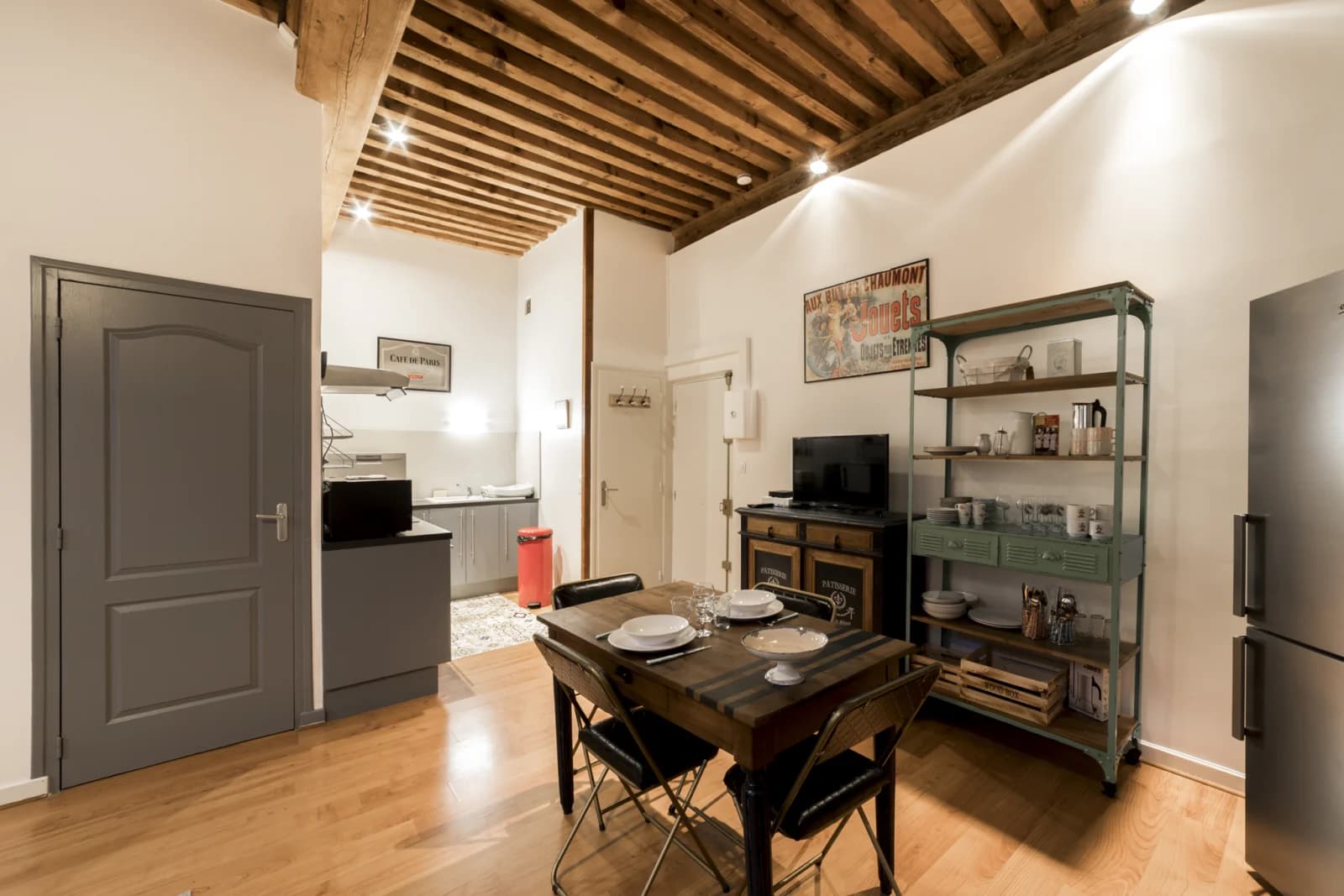 Cuisine dans Trion: 42m² authentiques et charmants près Vieux Lyon - 1