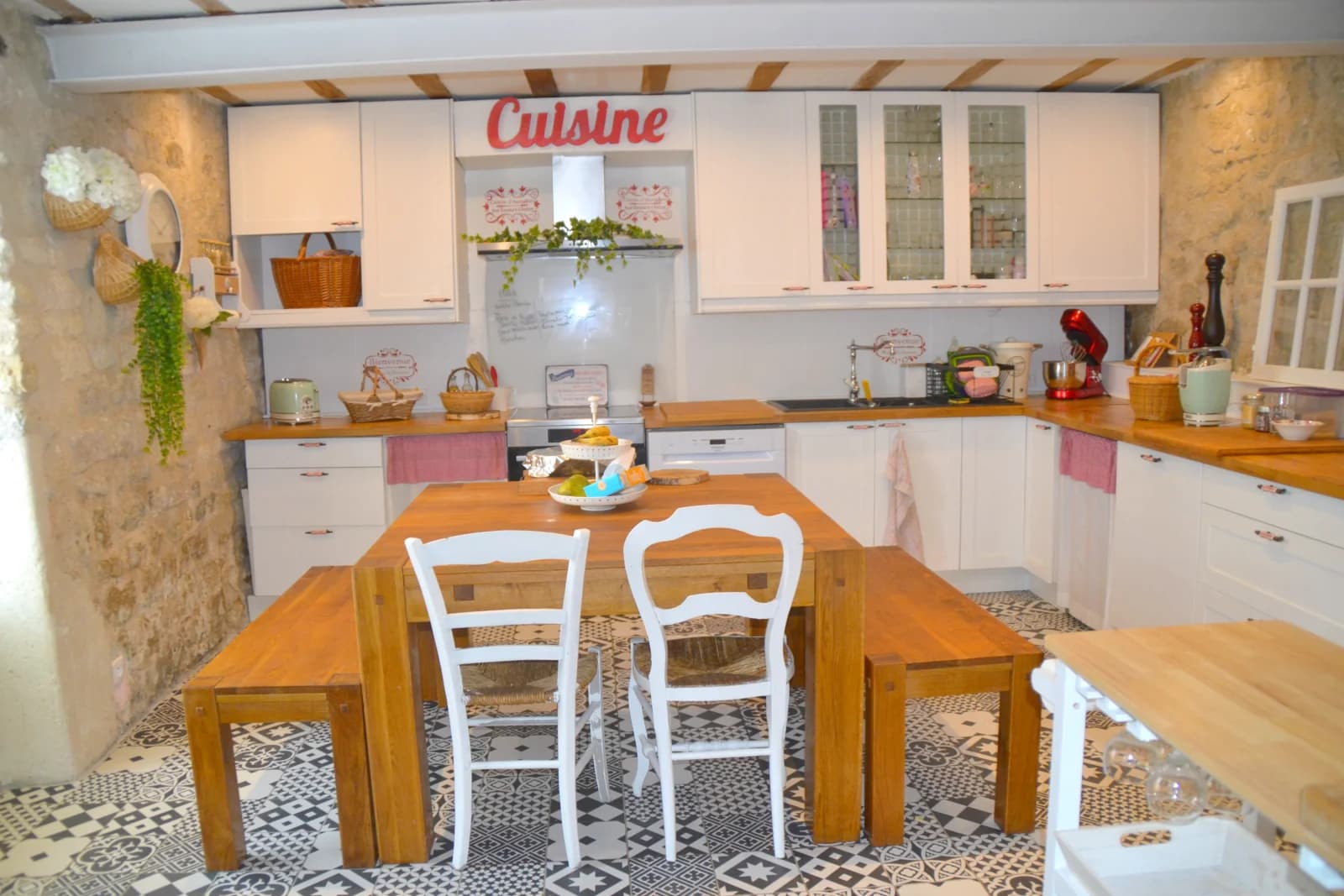 Salle de réunion dans Ambiance unique: modernité et campagne chic combinées - 1