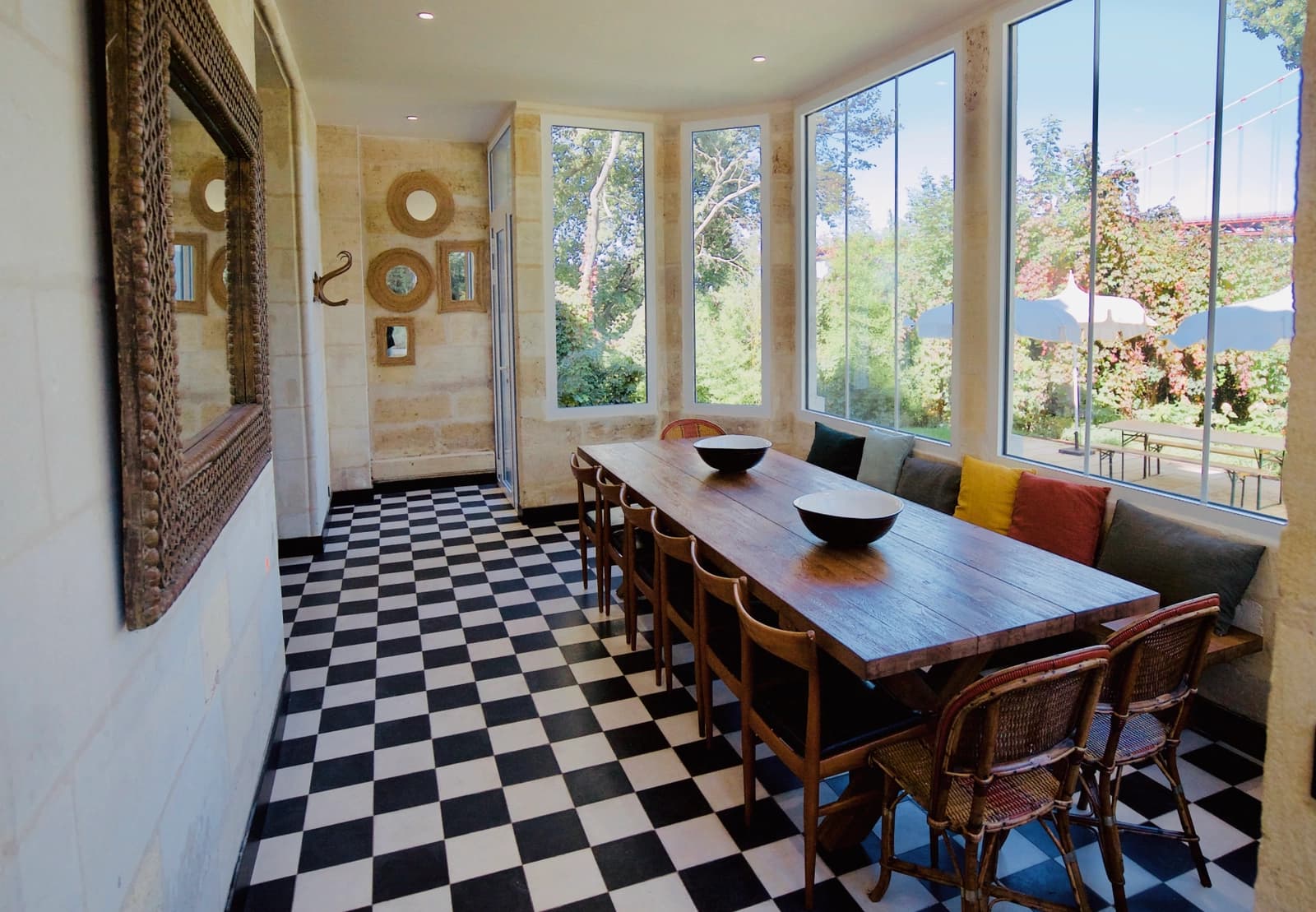 Salle de réunion dans Villa avec piscine à dix minutes de la ville de Bordeaux - 1