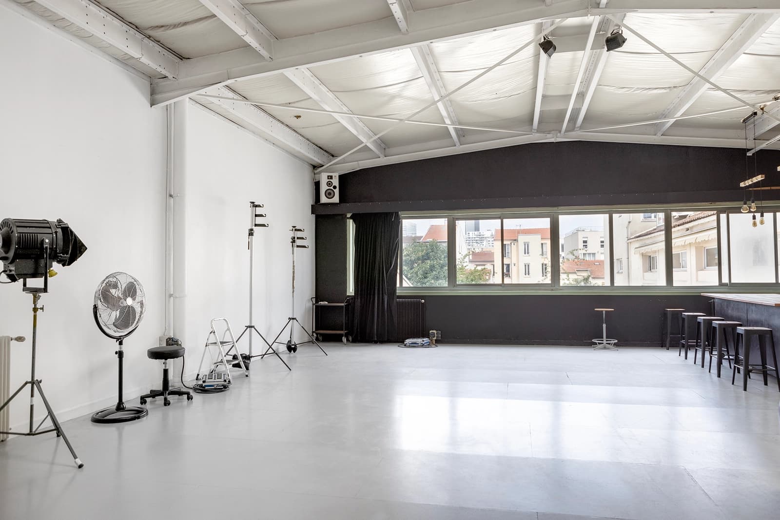 Living room in Studio Photo Montreuil - 1