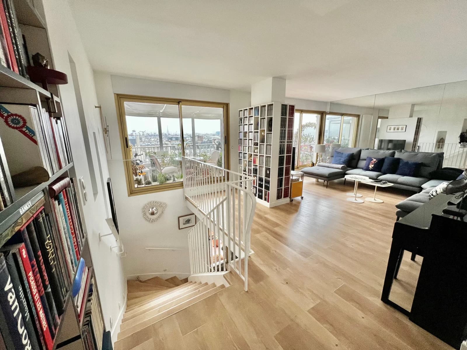 Space Duplex terrace with panoramic view of Paris - 0