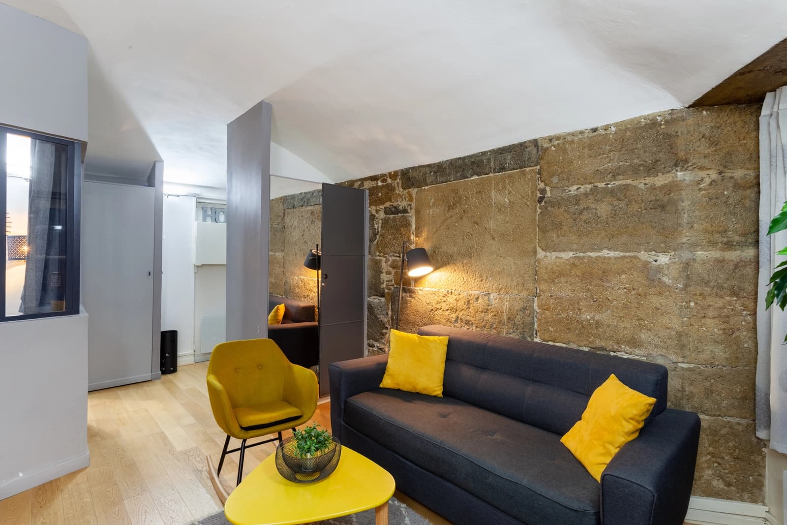 Living room in Cosy space at Les Terreaux - Lyon 1 - 1