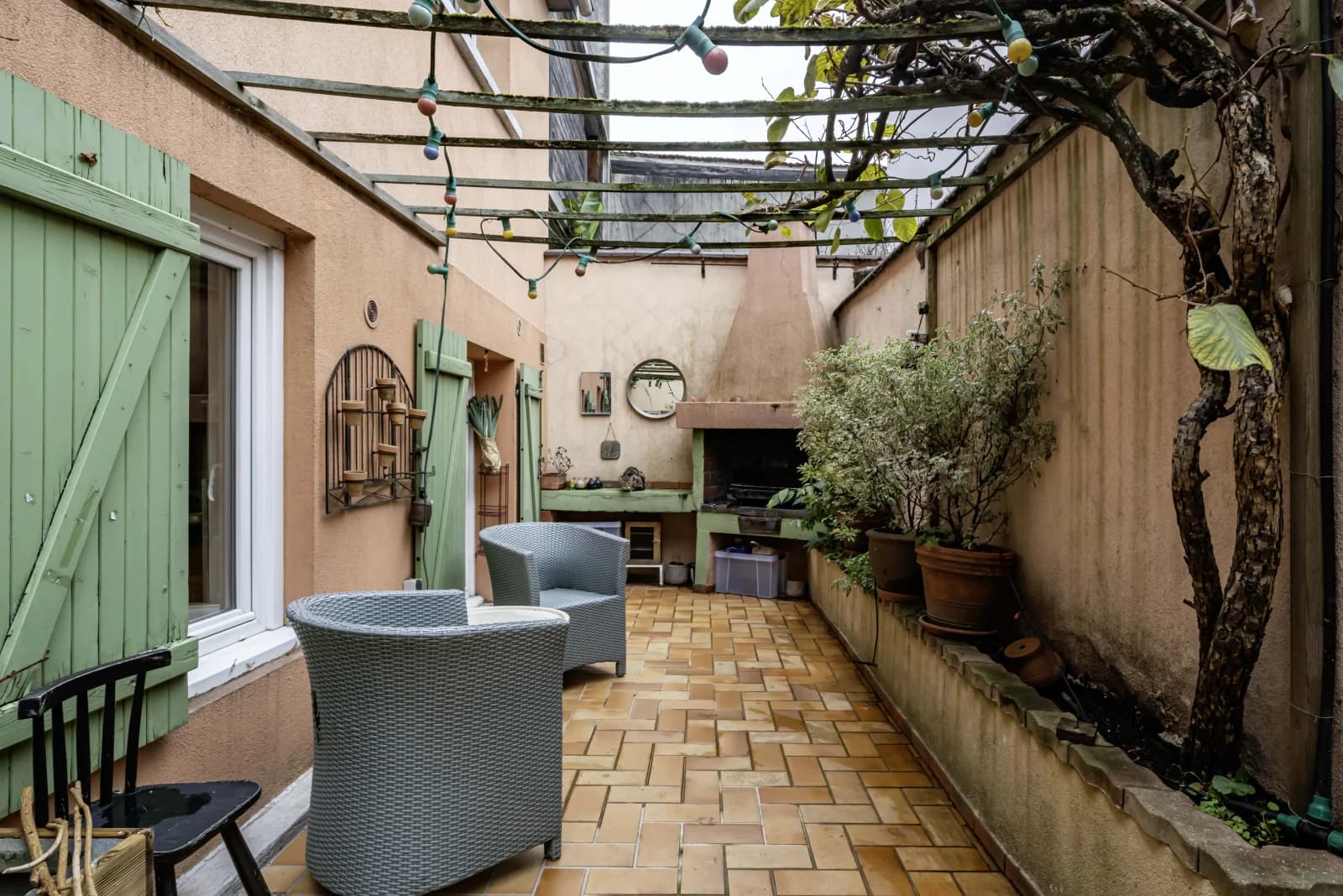 Espace Charmante maison avec gds volumes terrasse arborée - 4