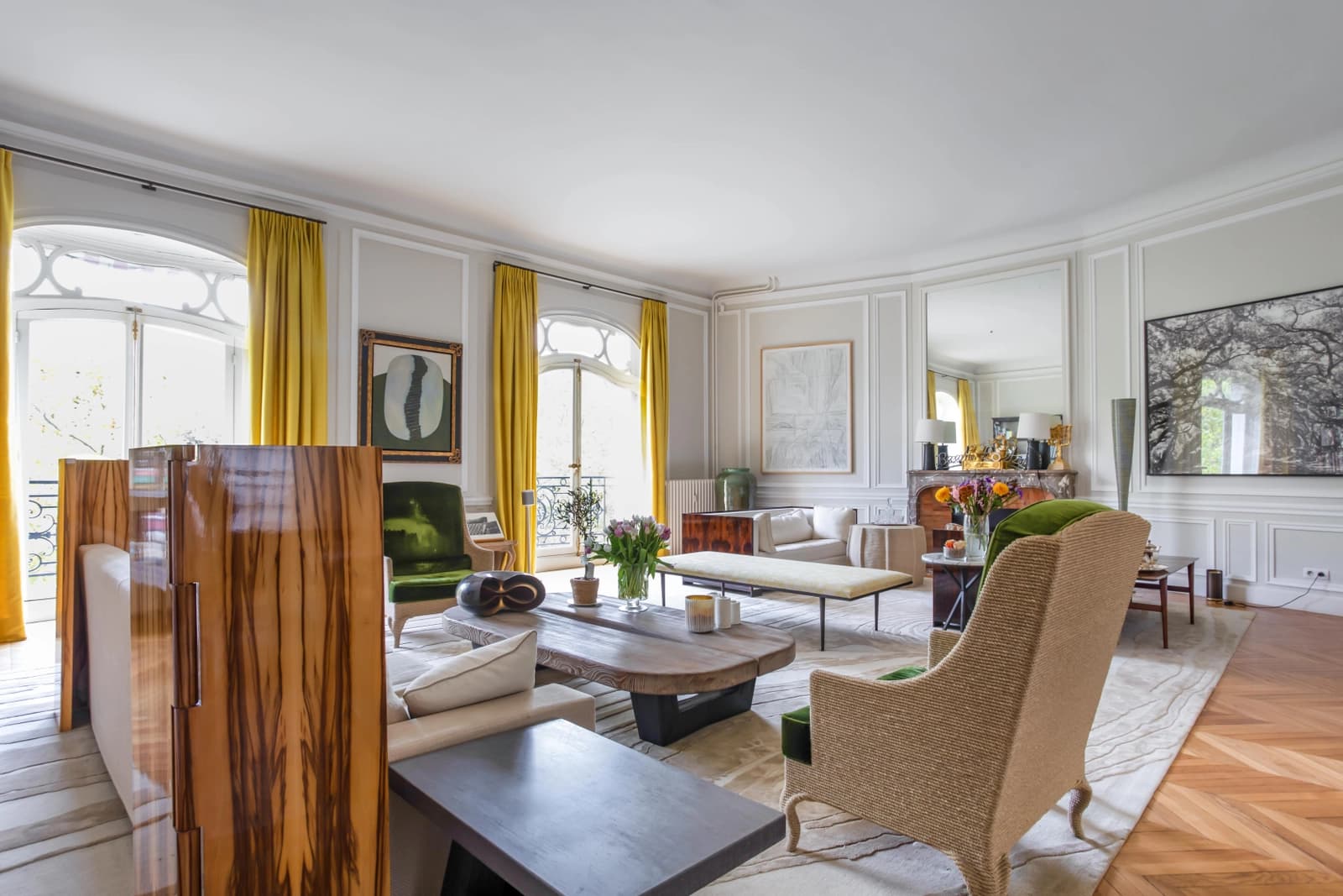 Salle de réunion dans Paris 17e: appartement d'exception, luxe et raffinement - 0