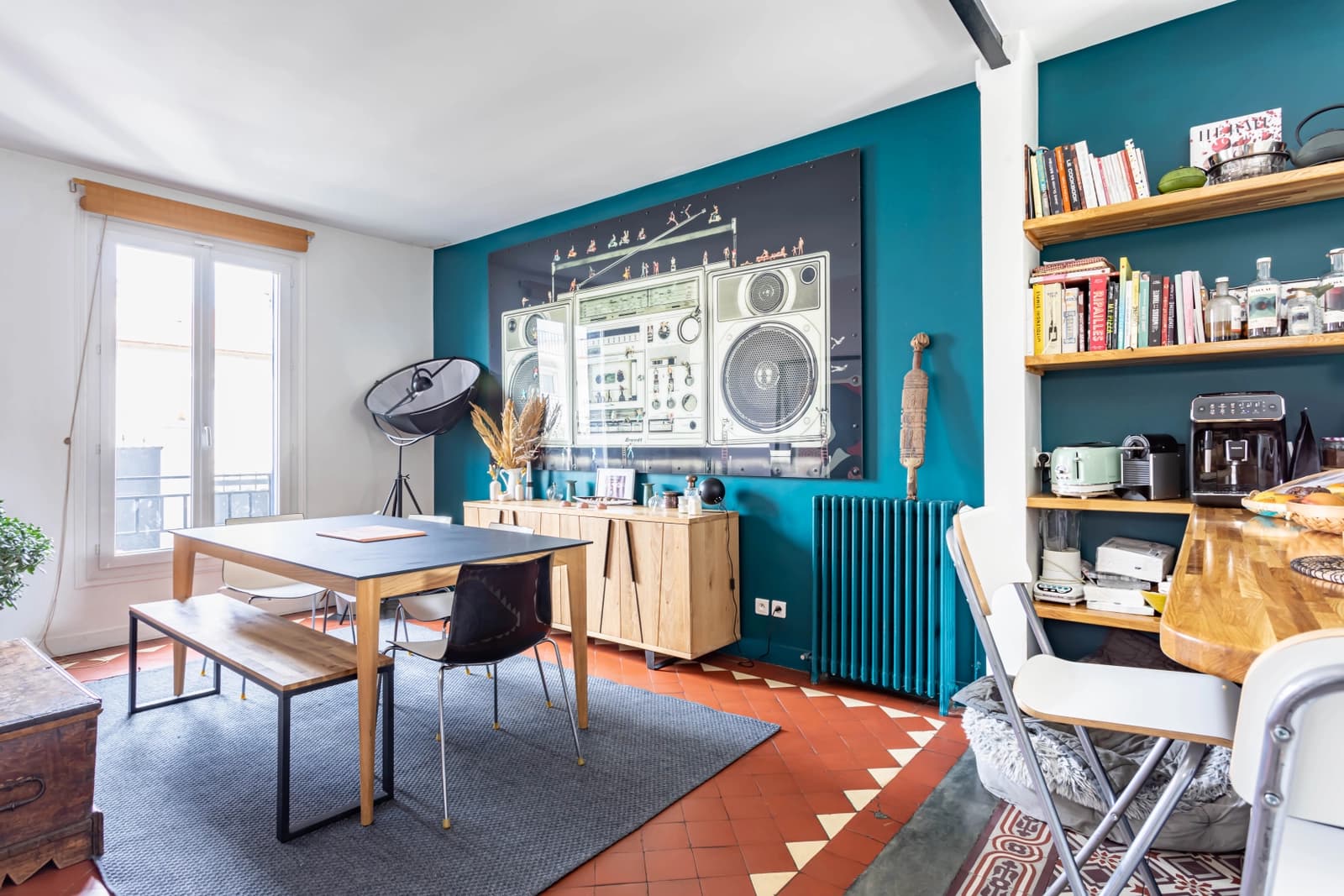 Living room in Bright loft house - 1