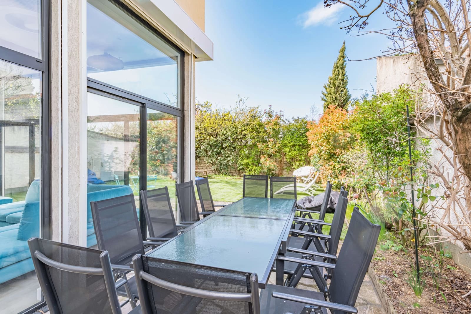 Meeting room in Classy, modern and warm house, garden - 1