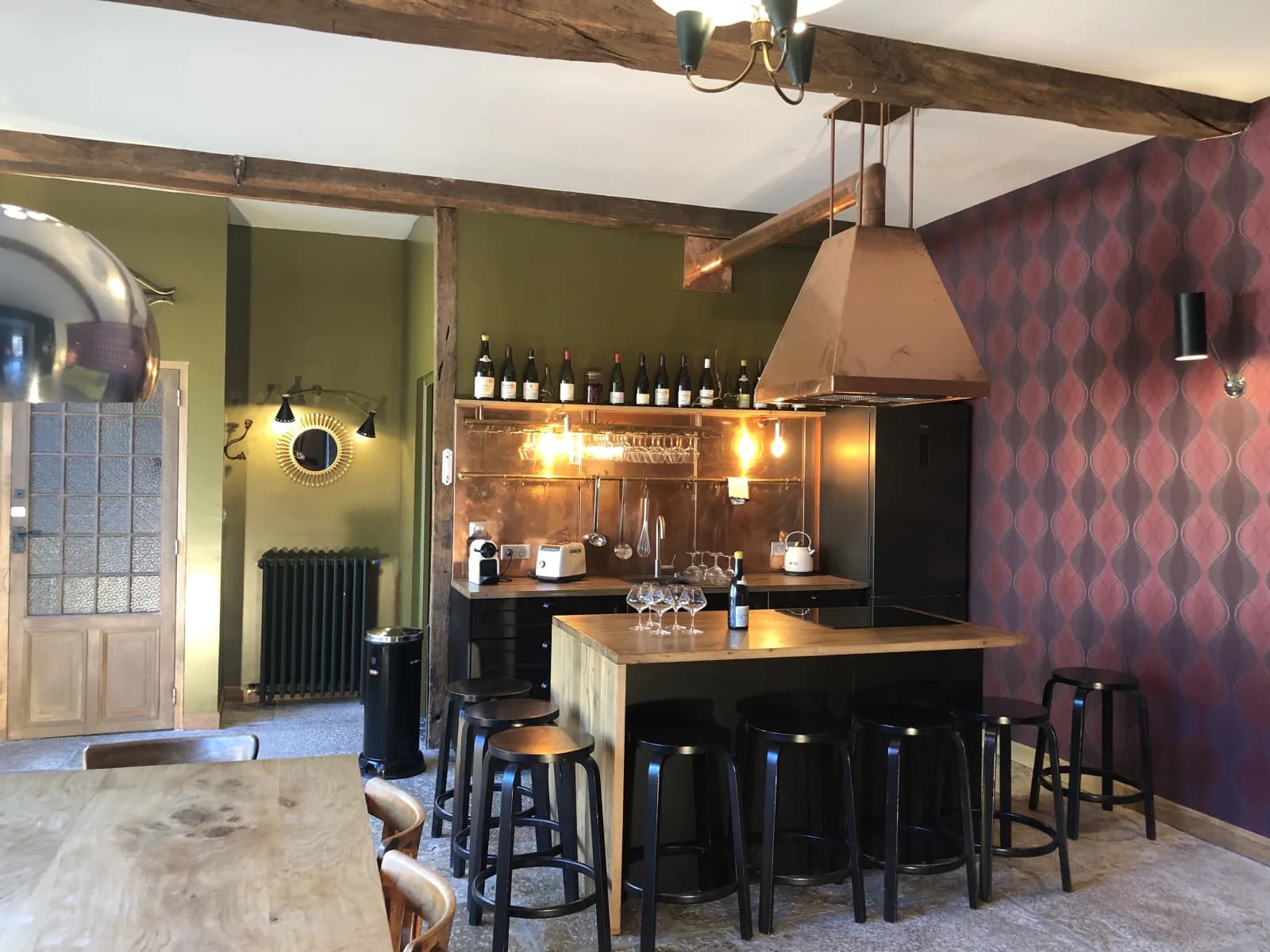 Salle de réunion dans Le charme authentique d'une ancienne maison vigneronne - 1