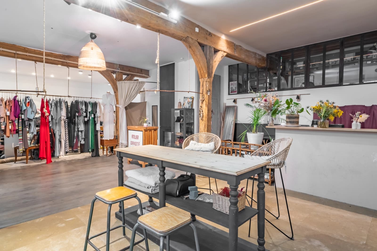 Salle de réunion dans La Bastille: espace style atelier au coeur de l'animation - 1