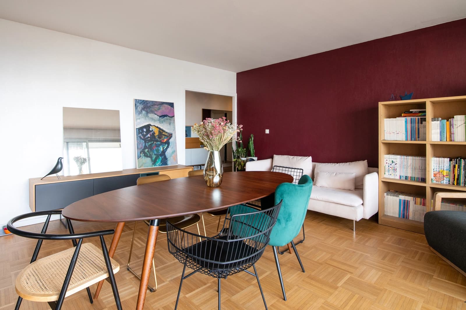Meeting room in Spacious apartment with a unique view of Lyon! - 1