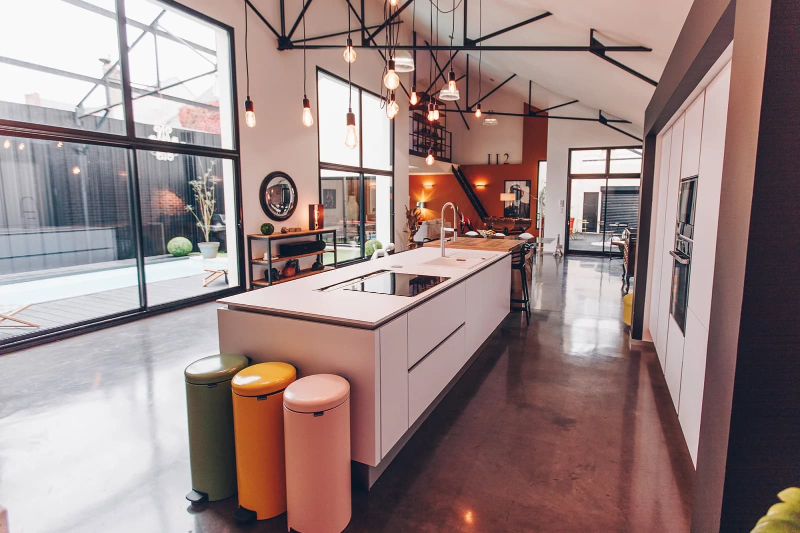 Kitchen in Le Mans loft - 1