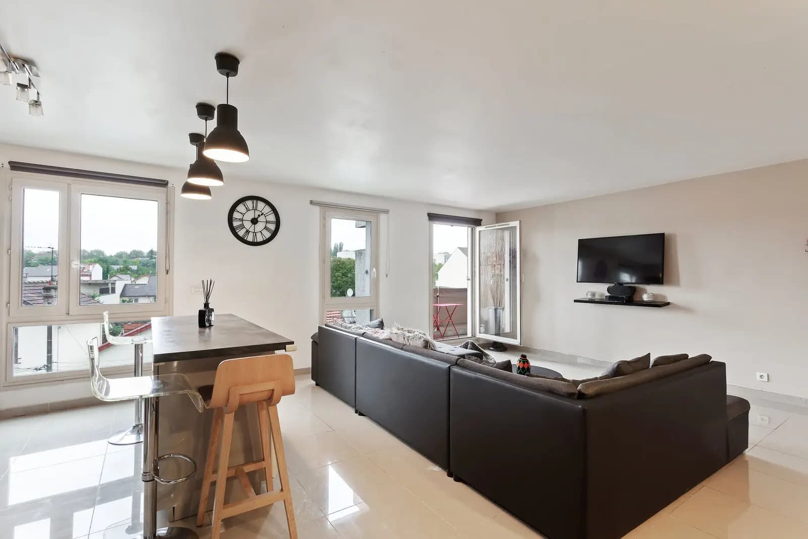 Kitchen in Modern, cozy apartment for working - 1