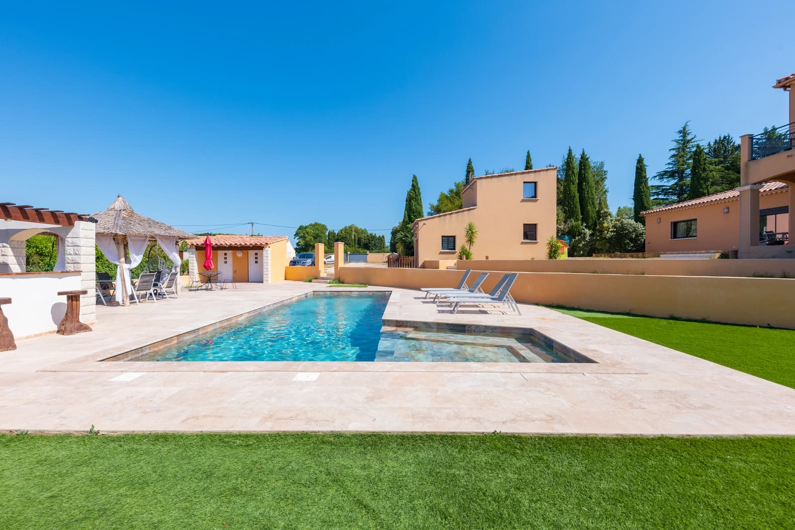Salle de réunion dans Villa de charme avec sa piscine privée et ensoleillée - 1