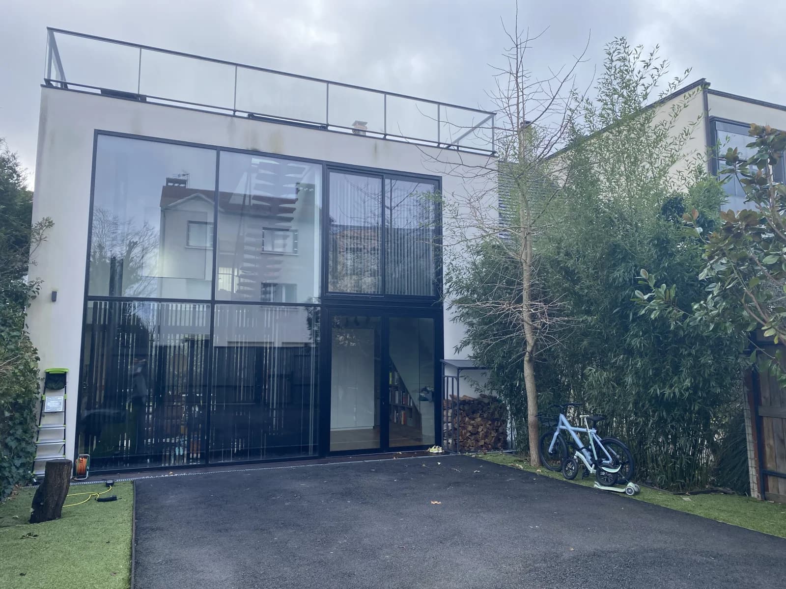 Space Modern, designer architect-designed house 15min from Paris - 4
