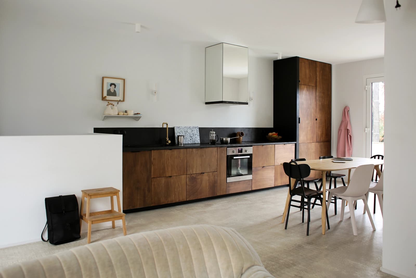 Salle de réunion dans Maison d'architecte d'intérieur au design soigné - 0