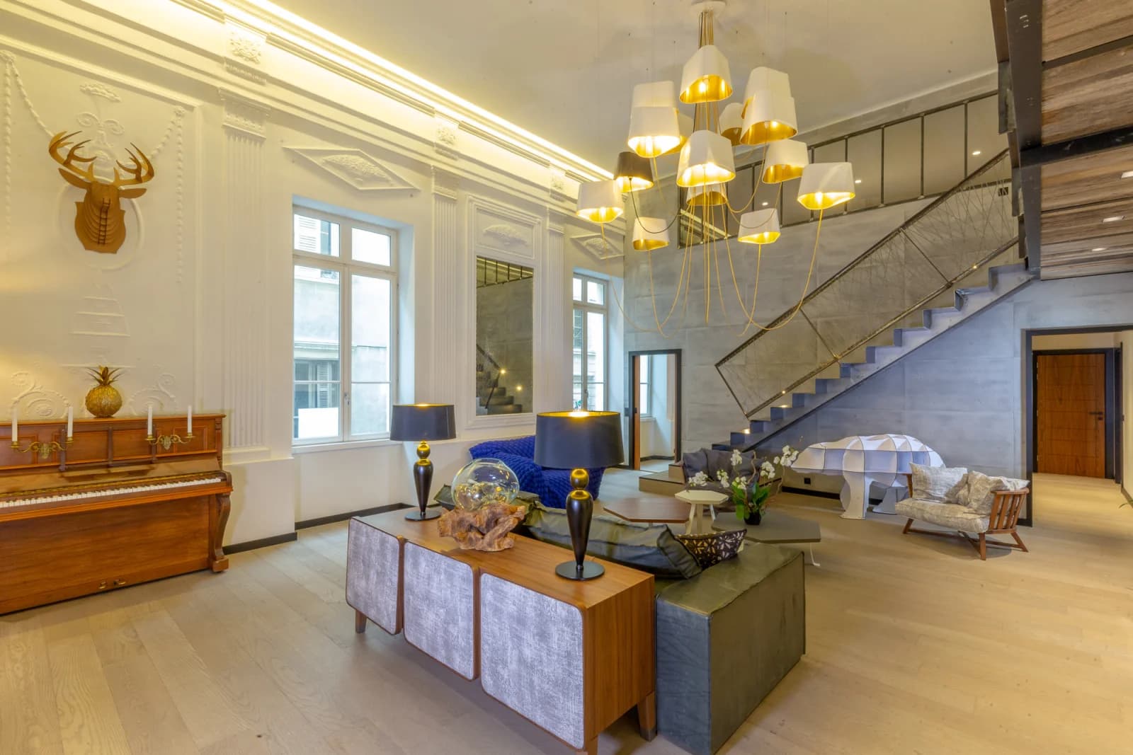 Meeting room in Loft with private indoor pool and Jacuzzi - 1