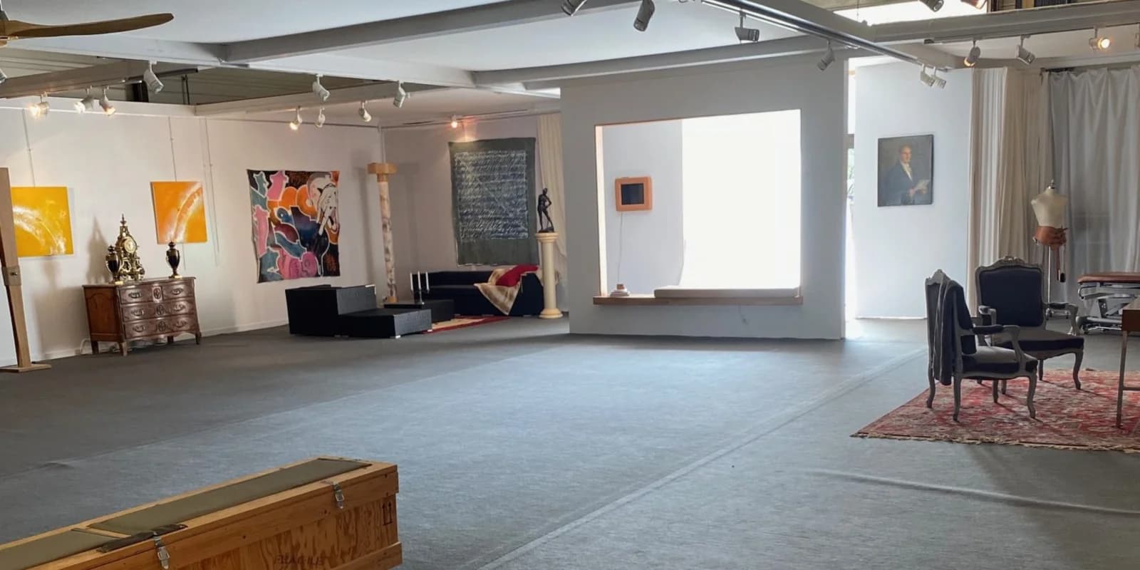 Space Artist's loft with veranda in Bourseul - 1