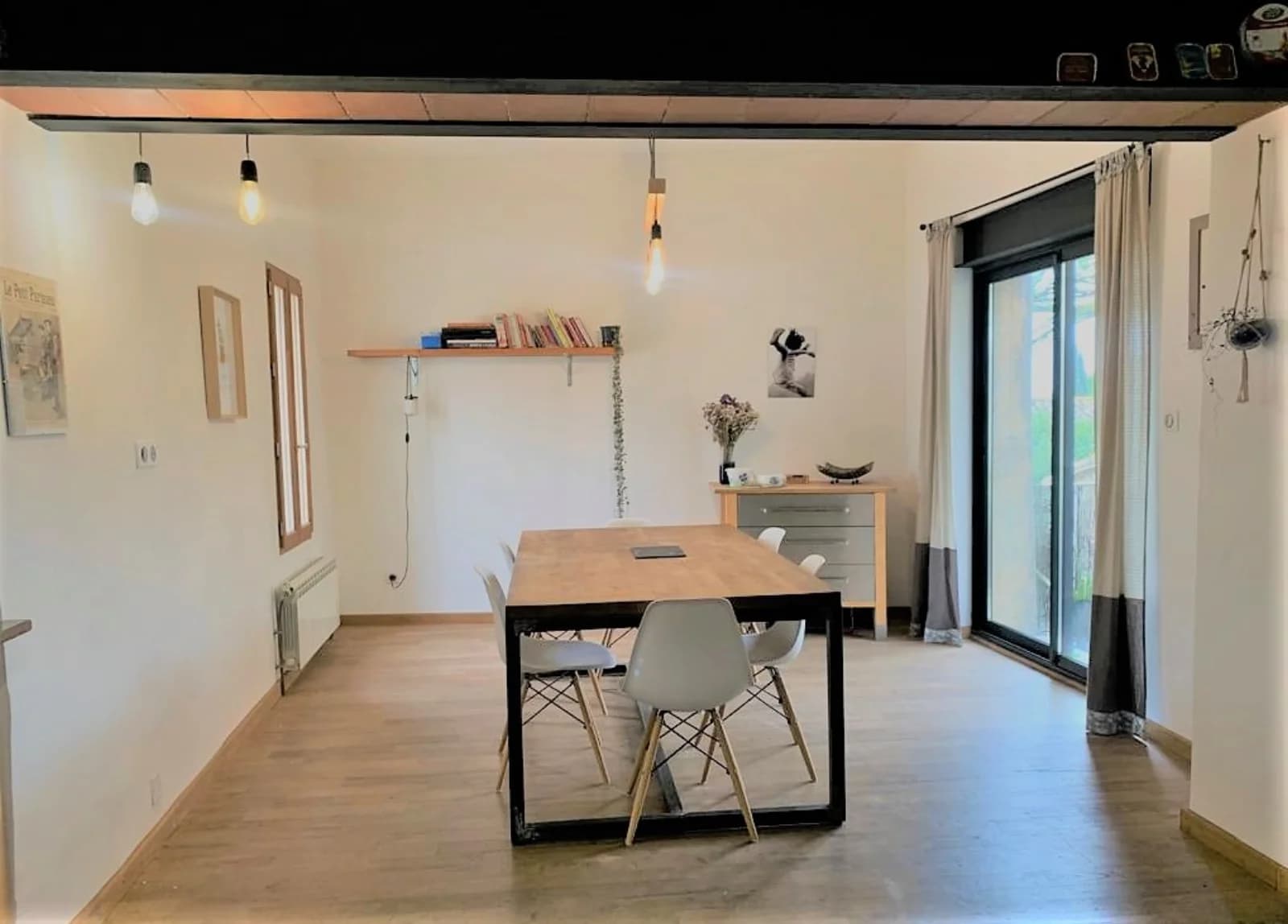 Salle de réunion dans Grande maison occitane en pierres, avec piscine de charme - 1