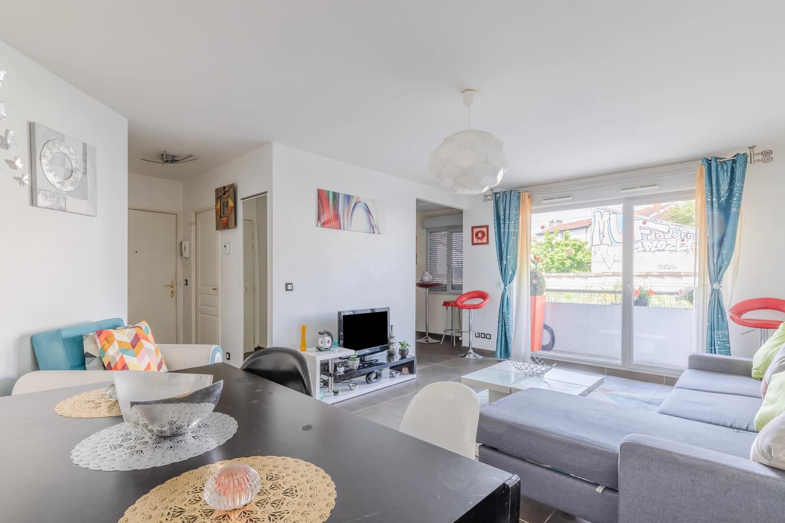 Living room in Apartment Lyon Part Dieu - 1