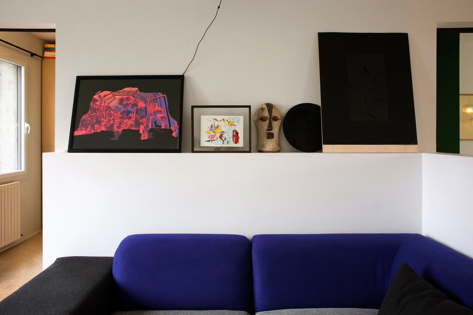 Salon dans Maison d'architecte d'intérieur au design soigné - 1
