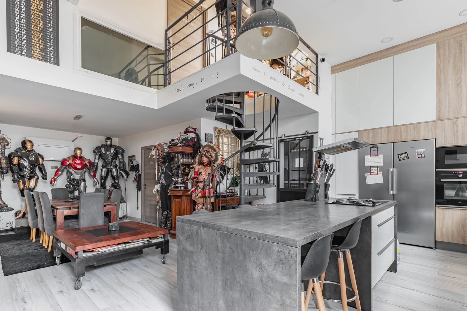 Kitchen in Loft USA - 0