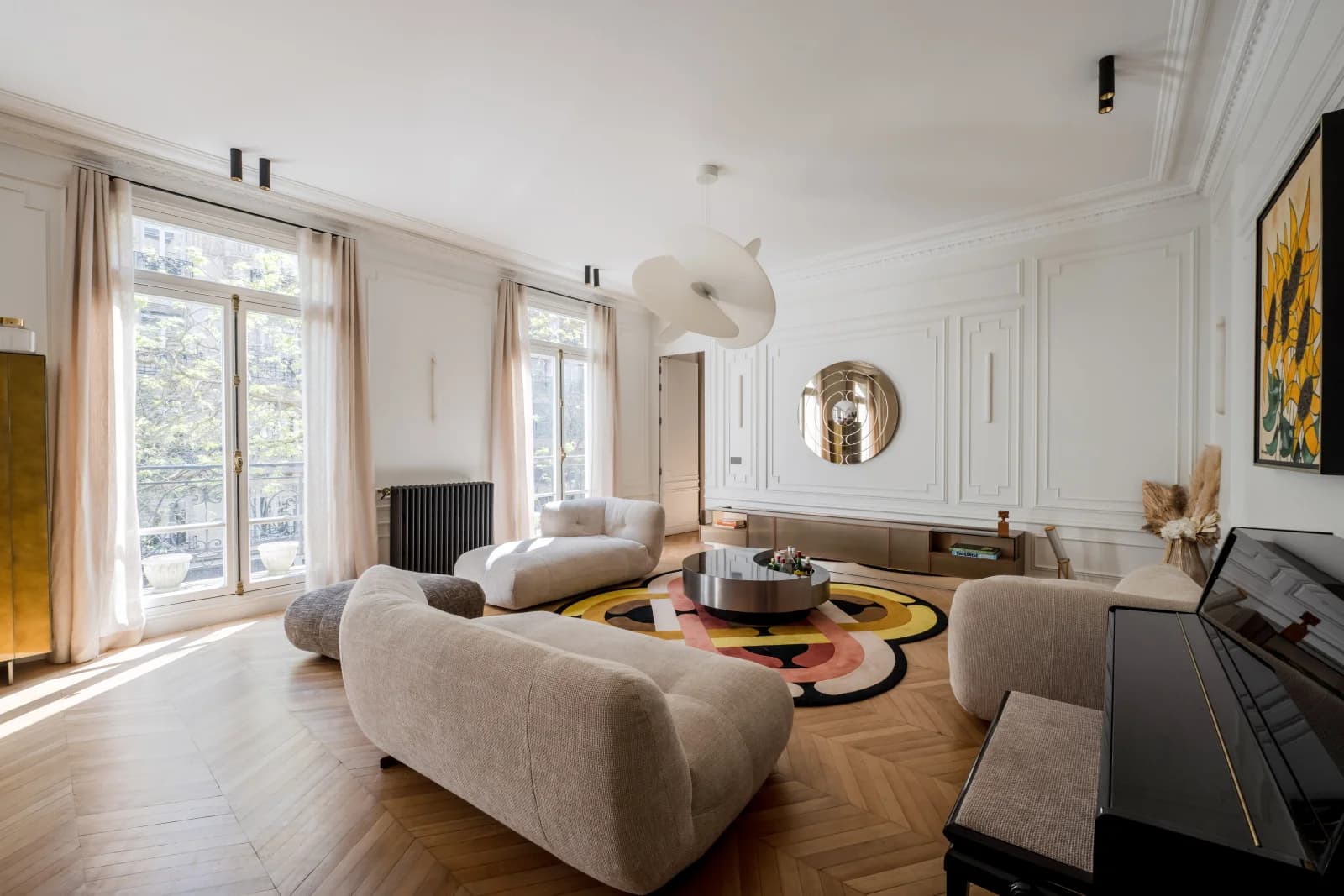 Espace Magnifique Espace dans un appartement haussmanien de grand standing avec écran géant - 1