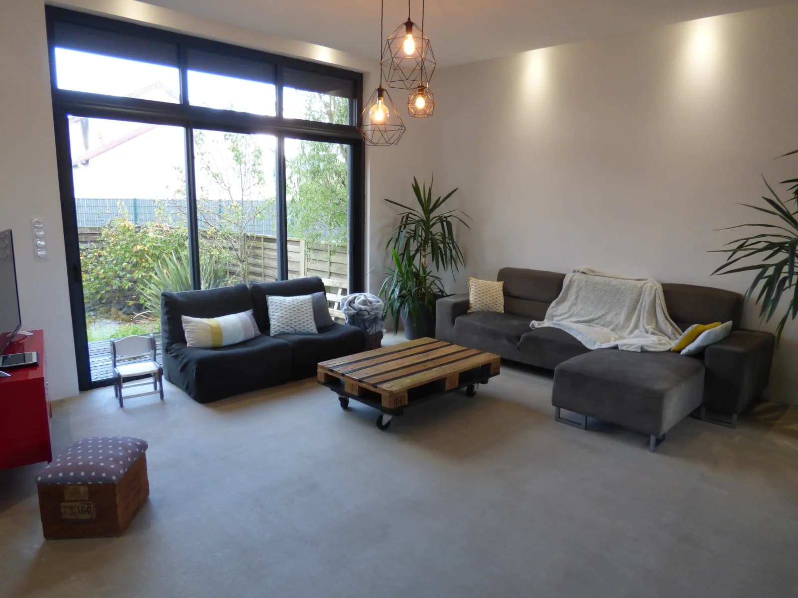 Living room in Renovated old factory - 1