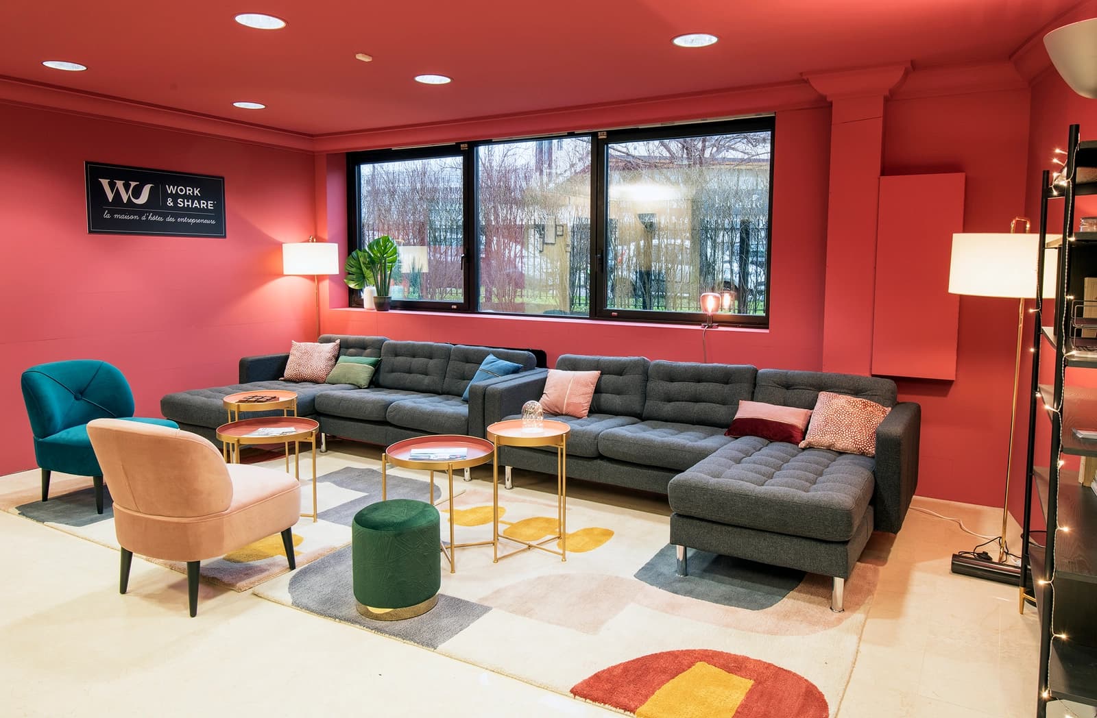 Living room in Maison d'entrepreneurs in Rueil - 0
