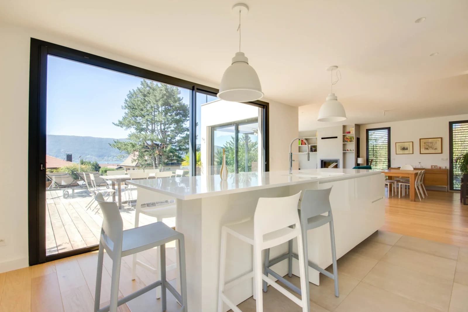 Espace Maison neuve /  vue panoramique sur lac d'Annecy - 1
