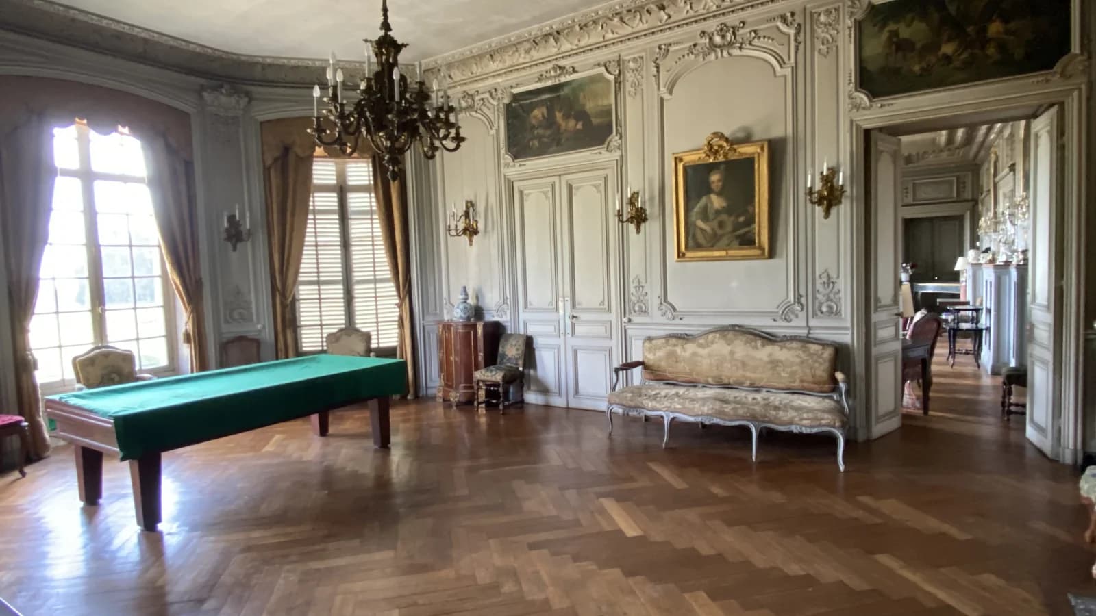 Chambre dans Château XVIIIe, sa chapelle et son parc enchanteur - 1