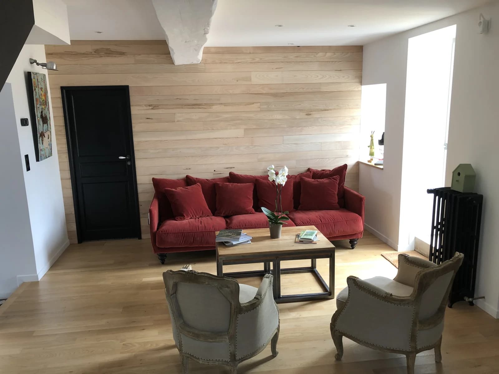 Salon dans Maison chaleureuse et accueillante au coeur du Perche - 1