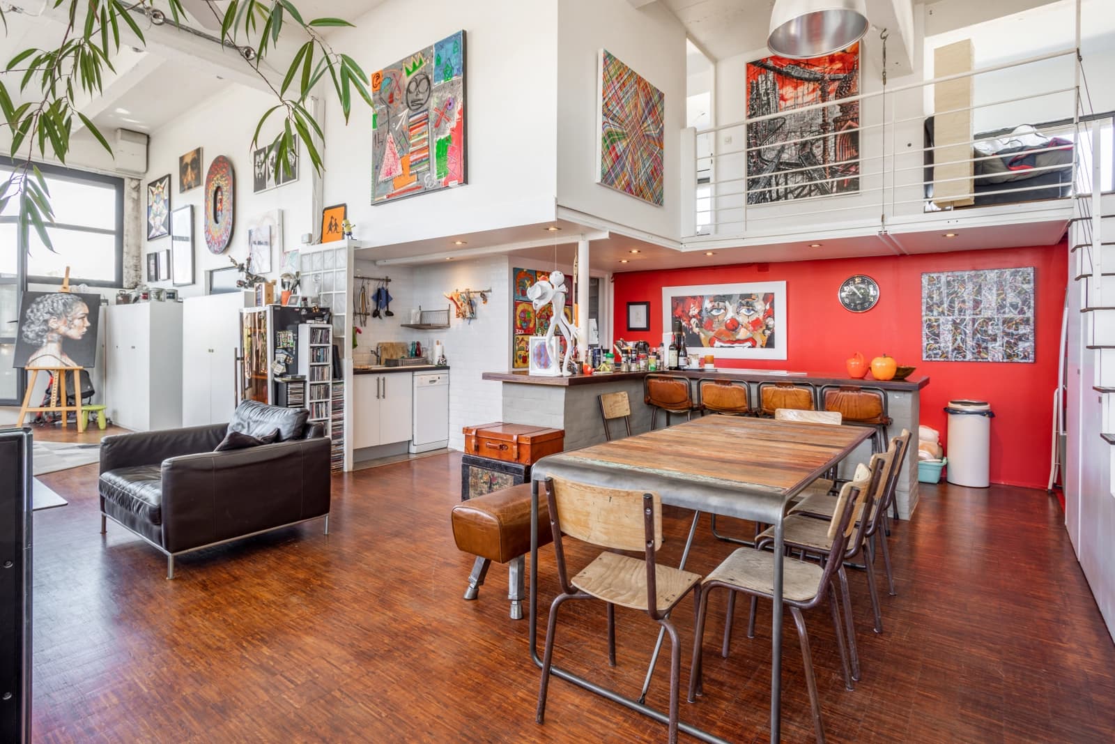 Meeting room in Superb 160m² light-filled loft with 100m² terrace - 0