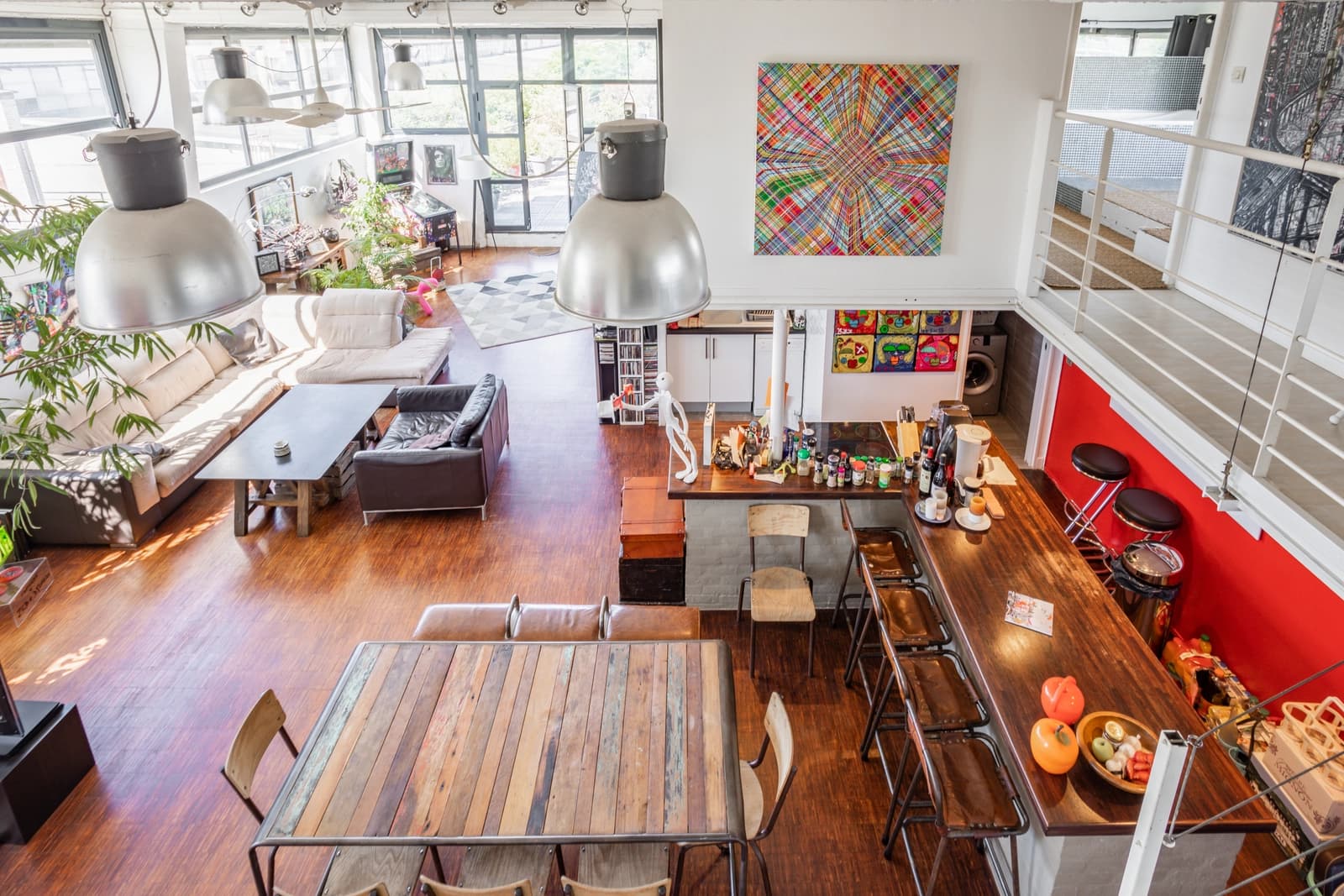 Meeting room in Superb 160m² light-filled loft with 100m² terrace - 1