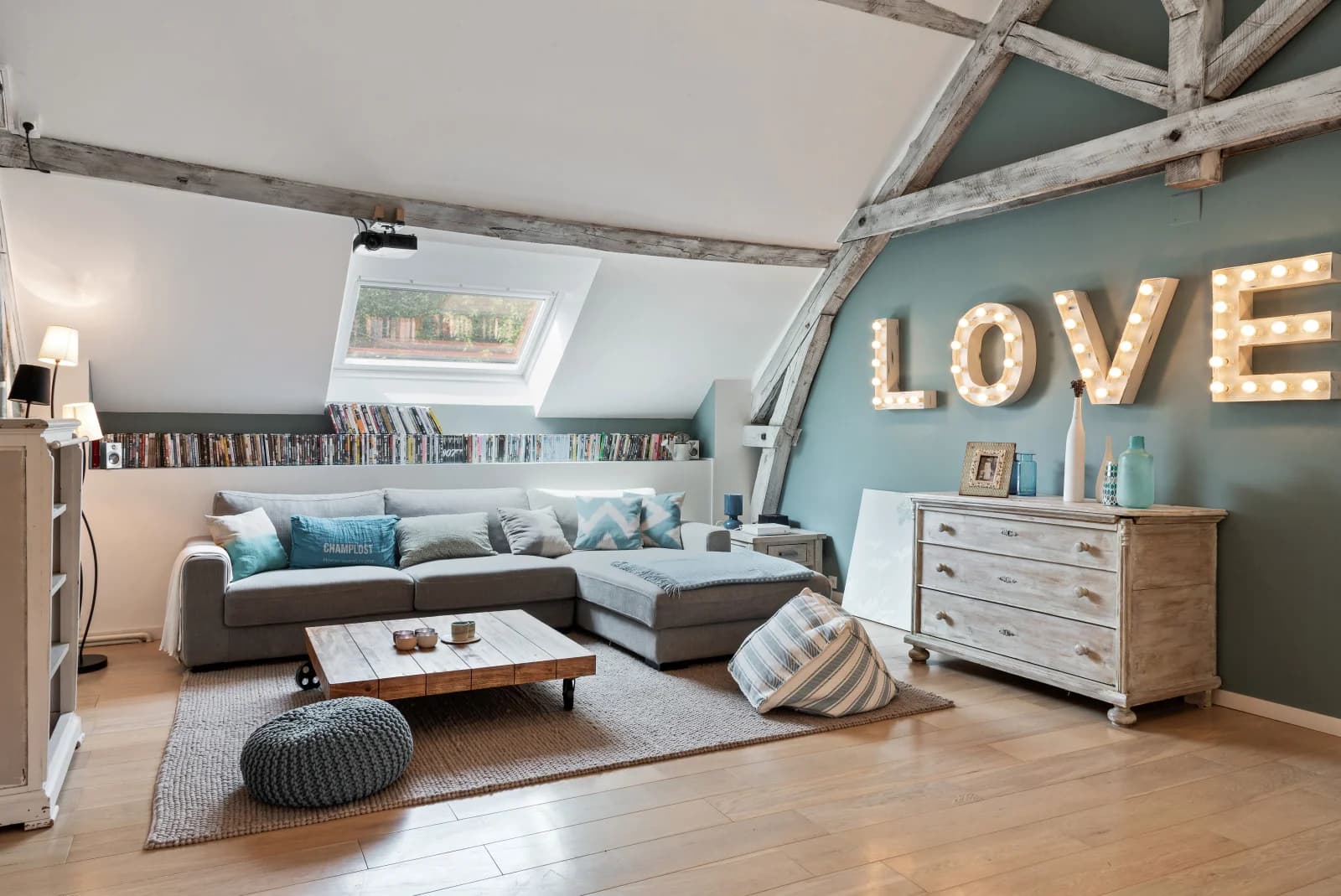 Living room in Charming farmhouse in the countryside - 1