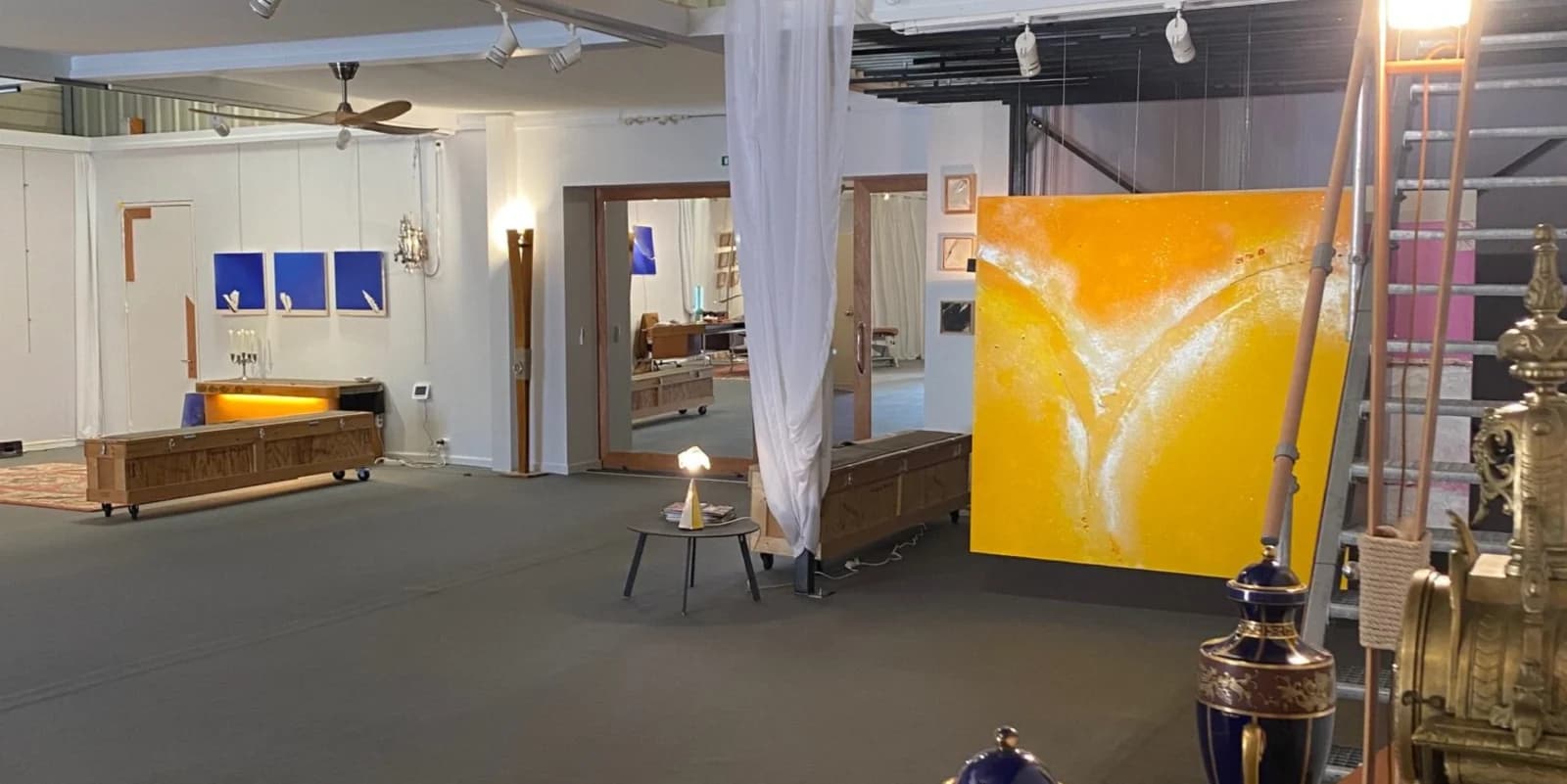 Loft d'artiste avec véranda à Bourseul