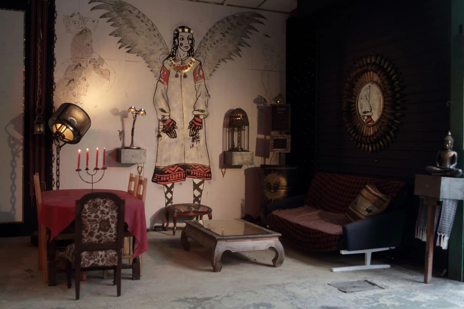 Chambre dans Hangar unique reconverti en loft d'artistes atypique - 1