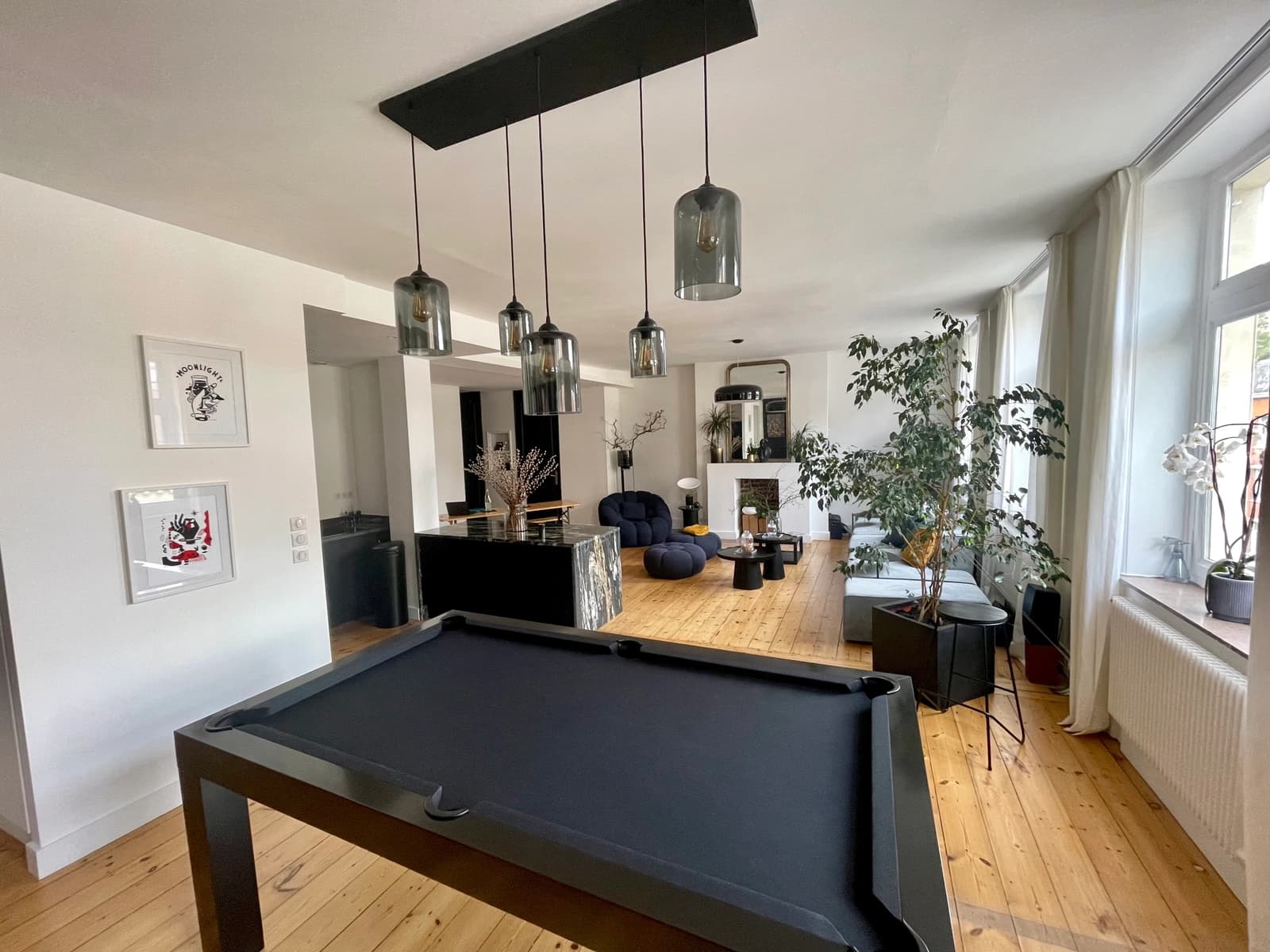 Meeting room in Cosy apartment in the center of Lille - 1