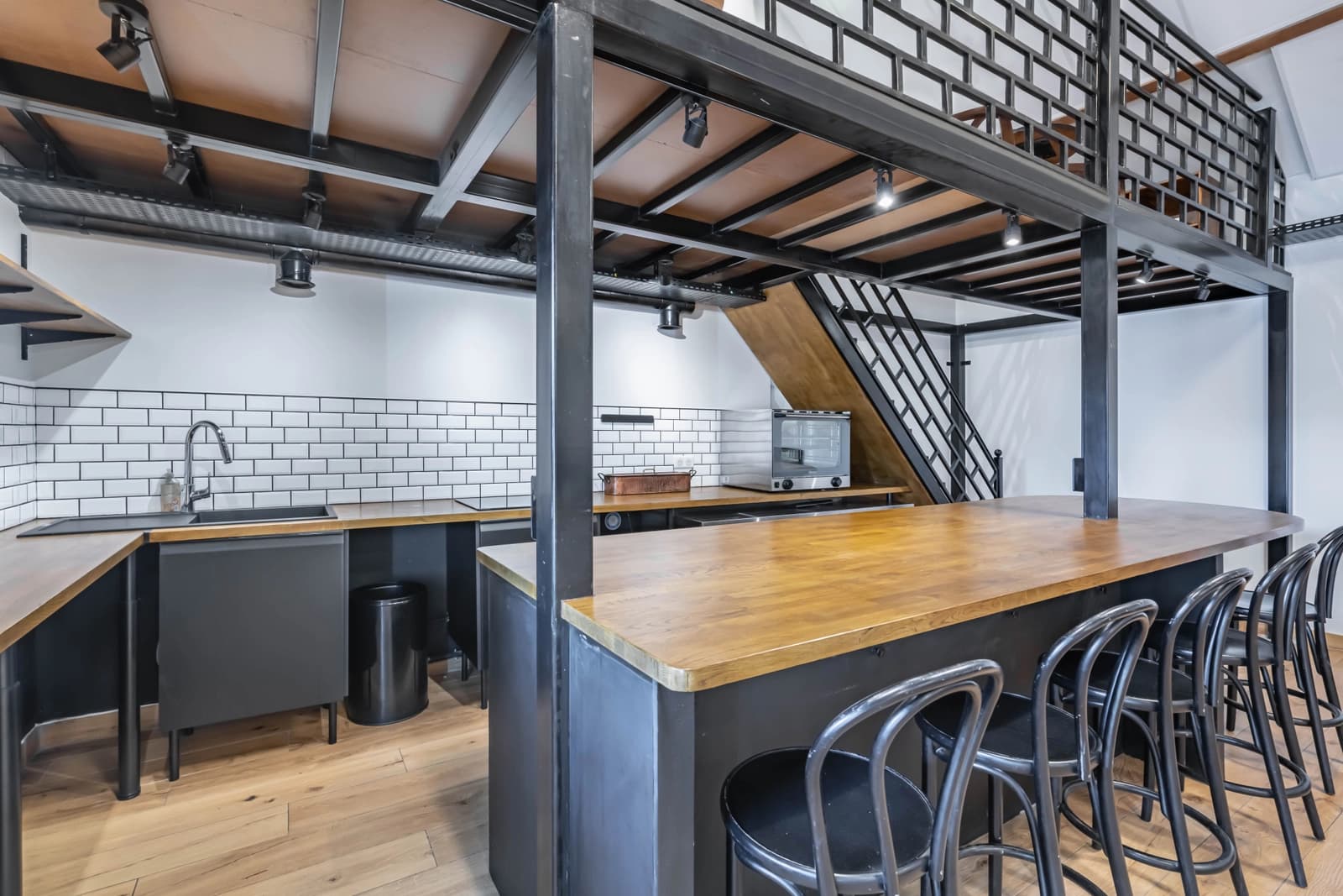 Kitchen in The Farm Loft - 1