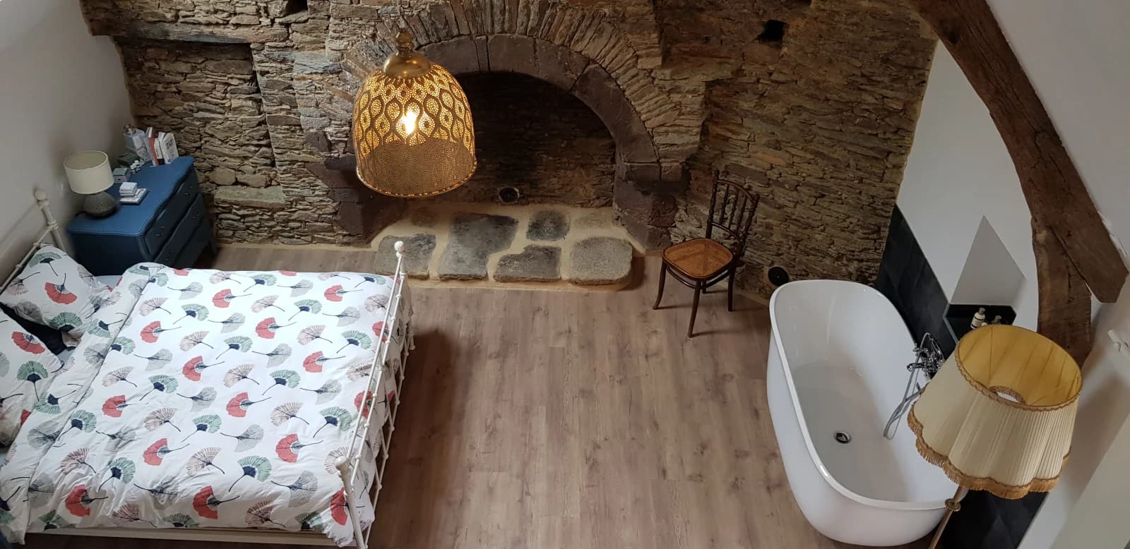 Chambre dans Maison bretonne atypique, un caractère affirmé - 1