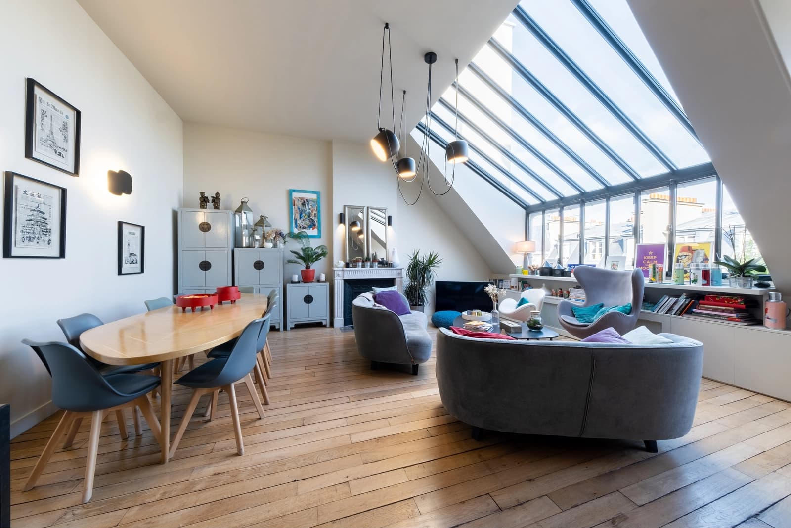Espace Duplex sous verrière avec sa terrasse privative - 0
